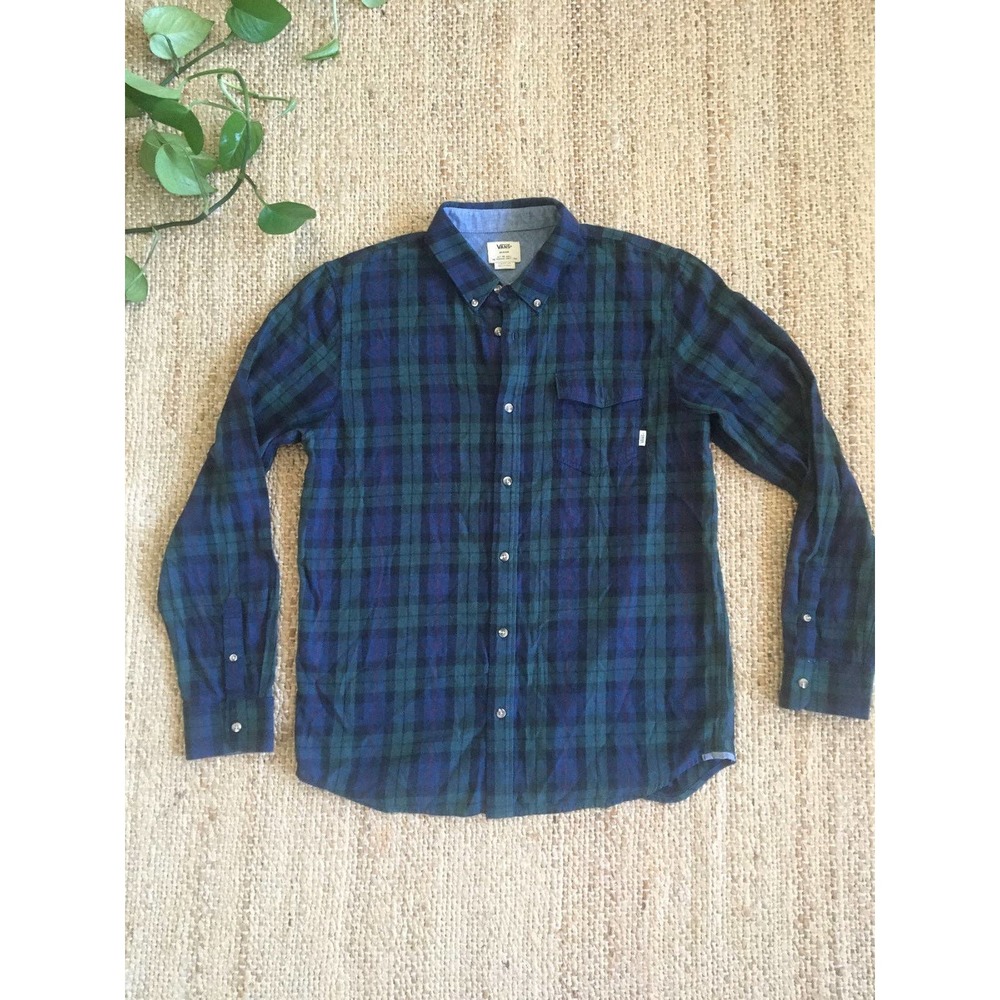 VANS flannel shirt s M